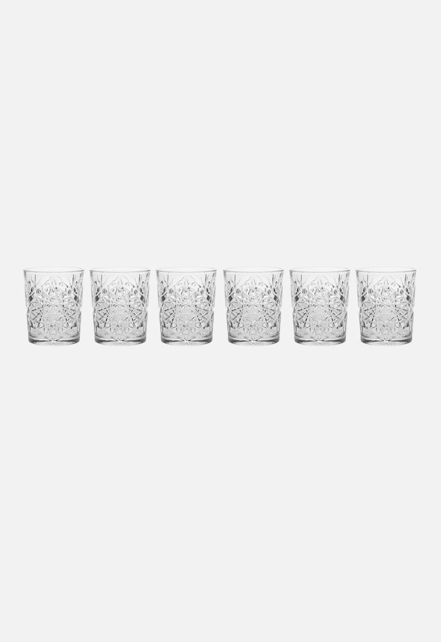 Superbalist Bar and Wine - Hobstar Whiskey Glass Set of 6