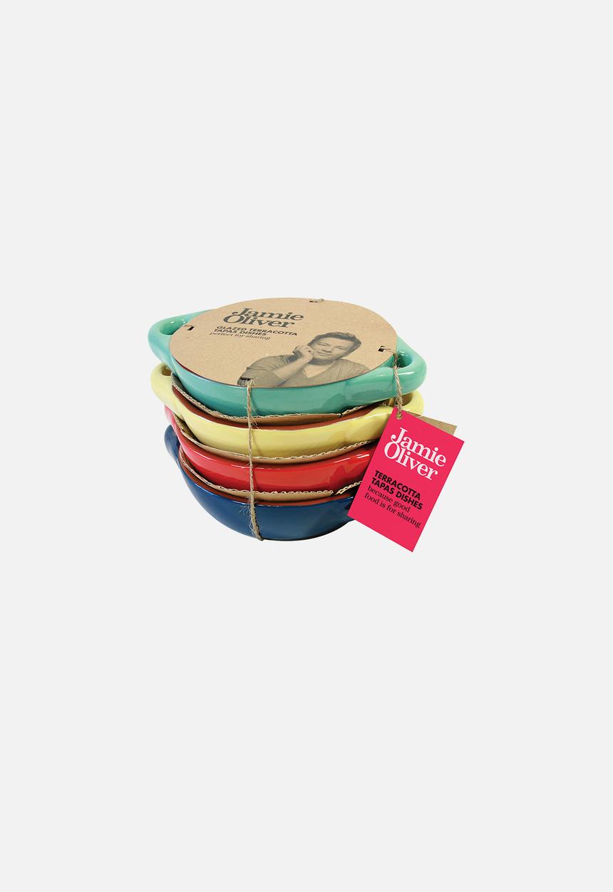 Jamie Oliver - Mini Terracotta Dish Set of 4
