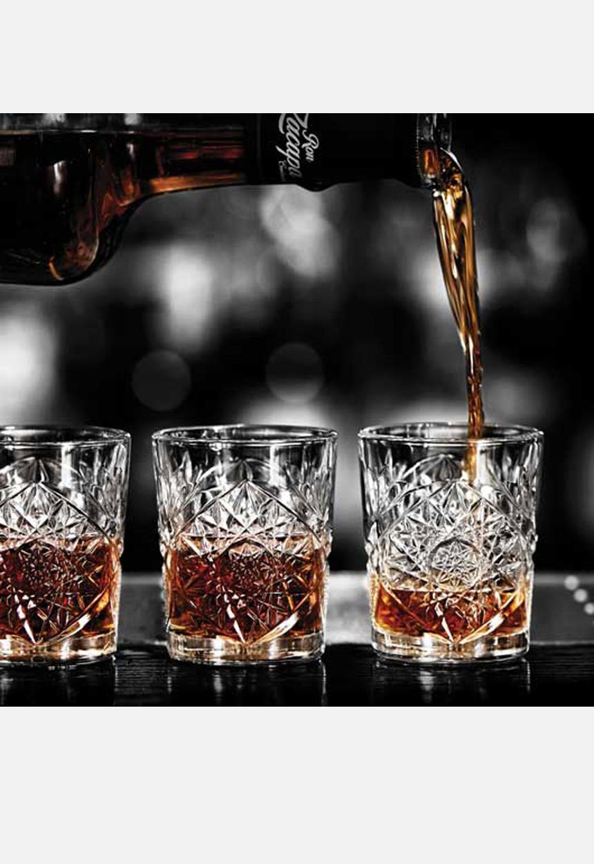 Superbalist Bar and Wine - Hobstar Whiskey Glass Set of 6