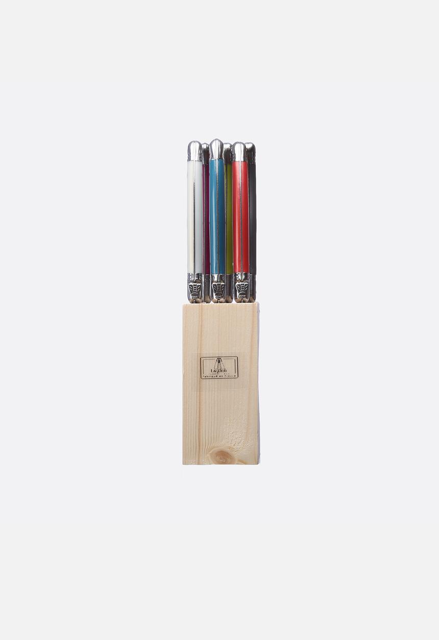 Jean Dubost - Tabletop Knife Block Set of 6 
