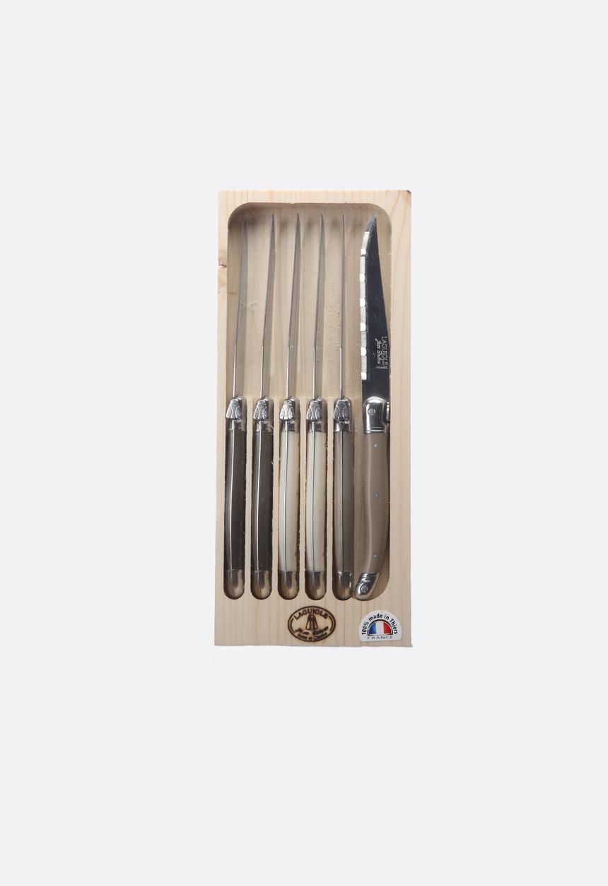 Jean Dubost - Tabletop Knife Block Set of 6