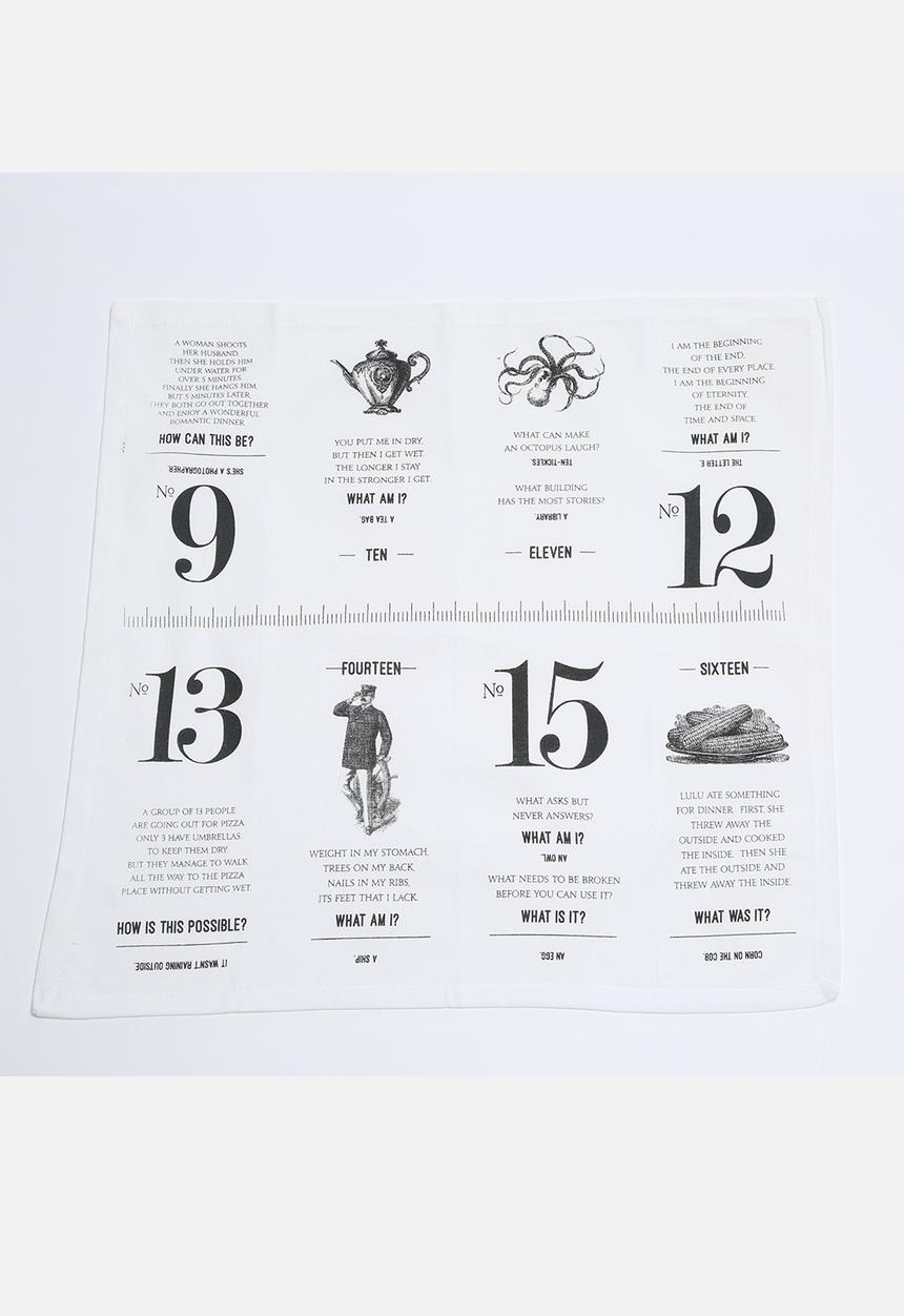 Elsje Designs - Riddle Napkins Set of 2
