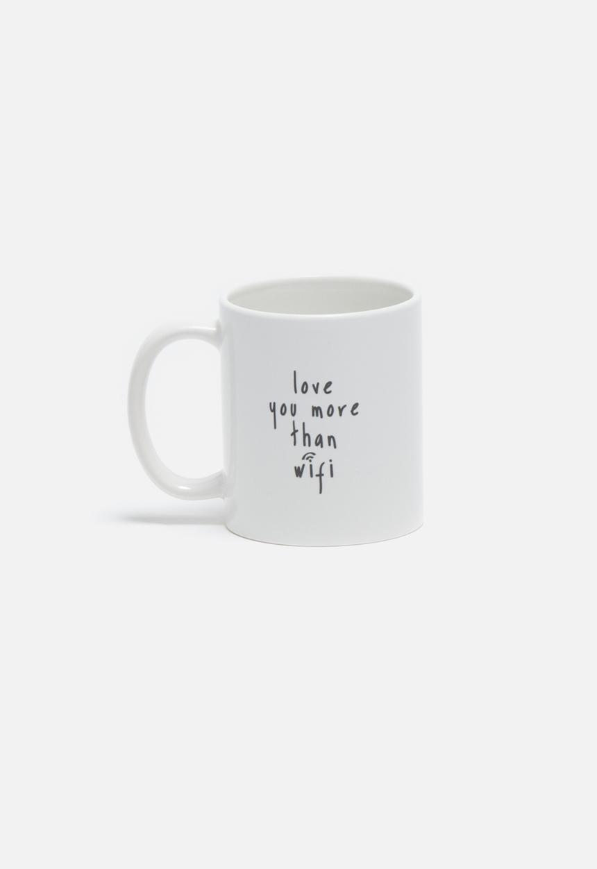 Sixth Floor - Love You More Than Wifi Mug