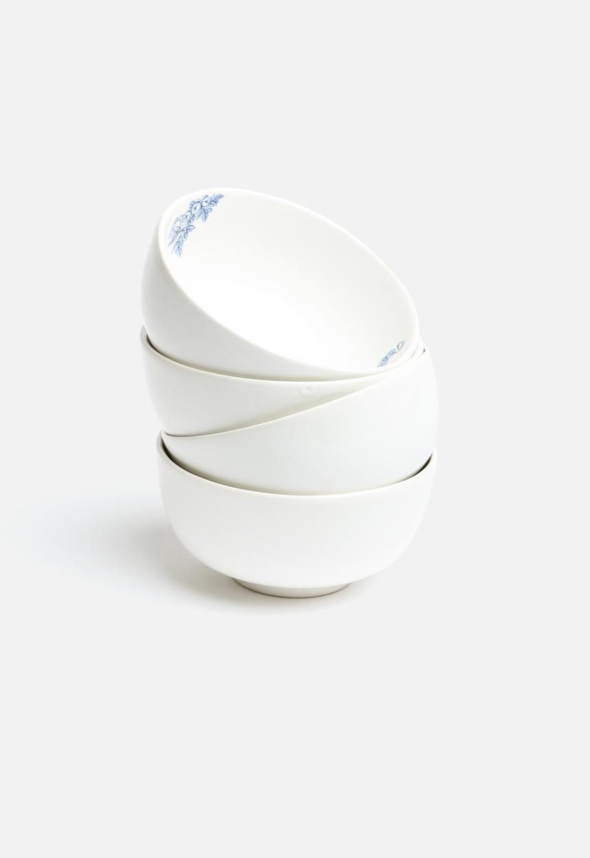 Urchin Art - Set of 4 Delft Bowls