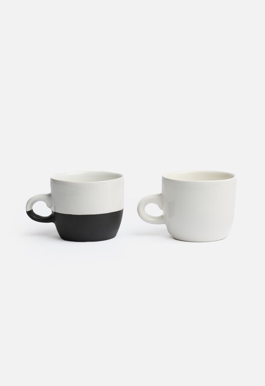 Urchin Art - Set of 2 Dip-Dot Mugs