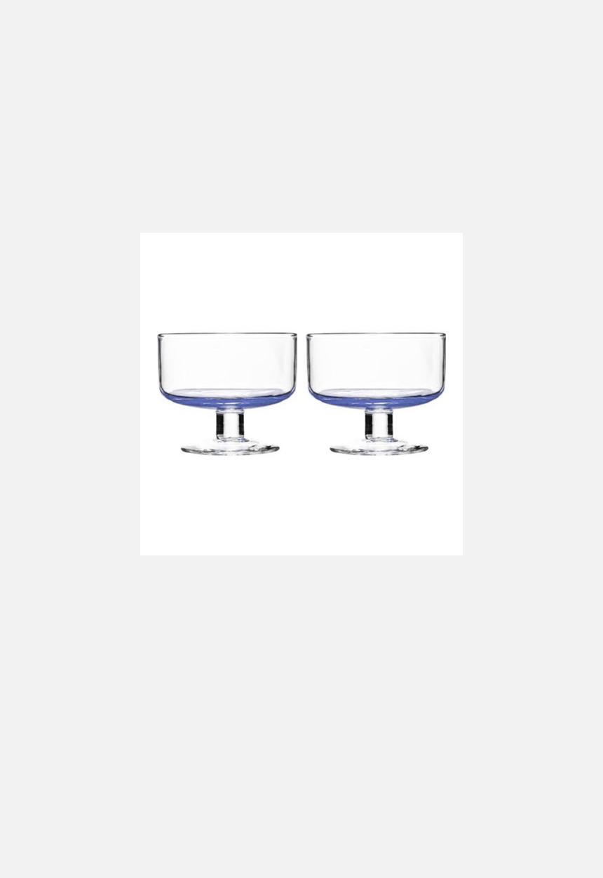 The Clearance Sale - Sagaform: 2 Juicy Dessert Bowls – Blue
