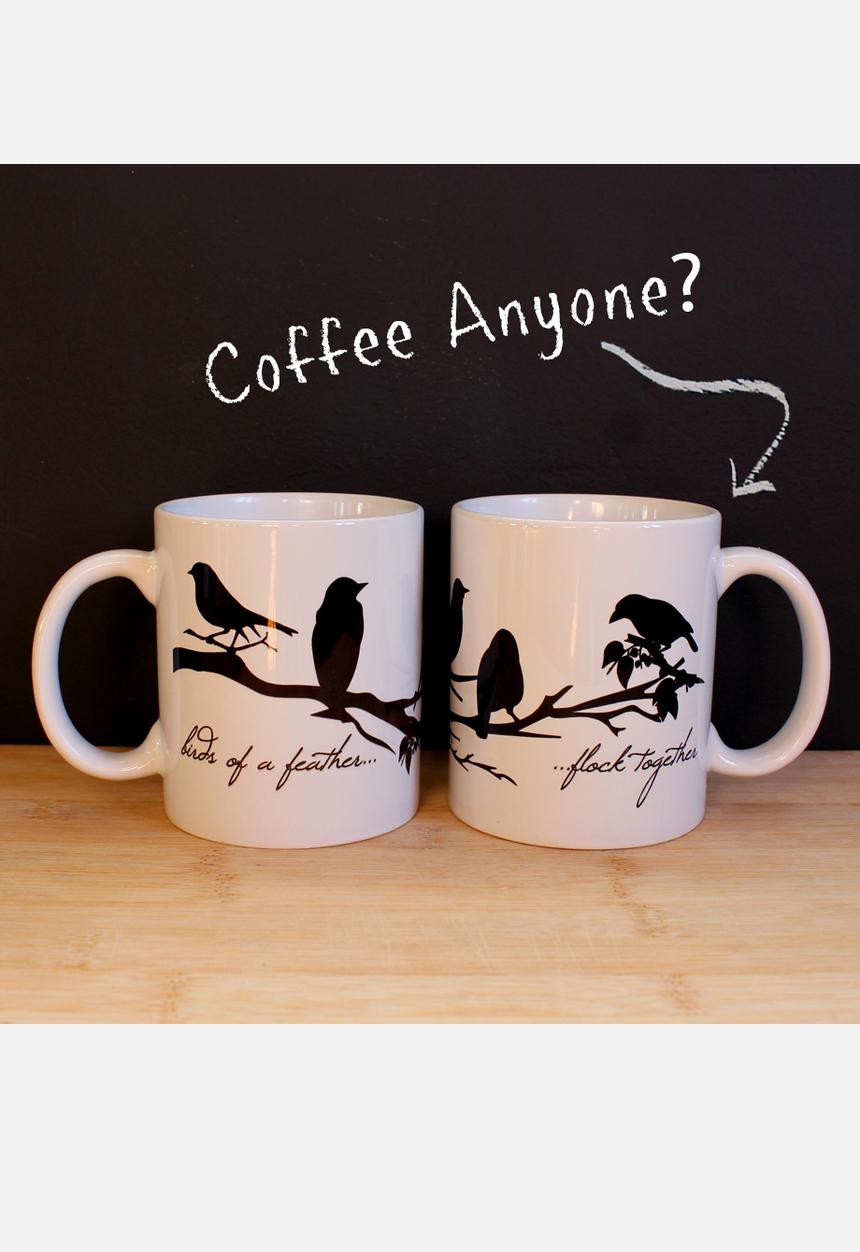 The Clearance Sale - Birds of a Feather Mug – Black