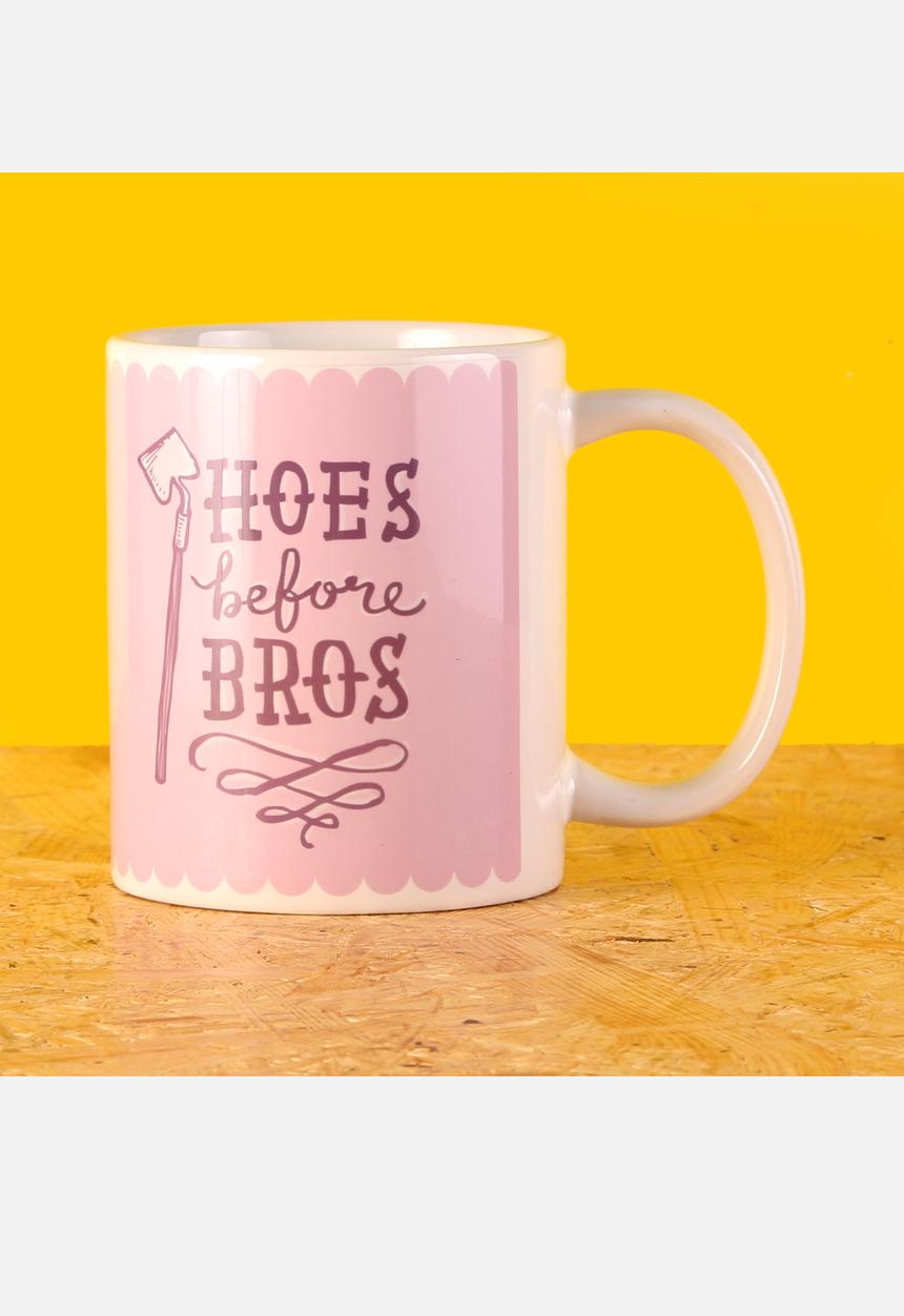 Charity Art Collab - Hoes Before Bros Mug – Alice Edy