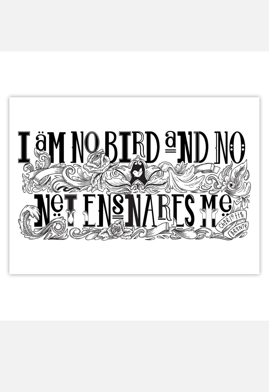 Charity Art Collab - I Am No Bird Mug – Lauren Schultz
