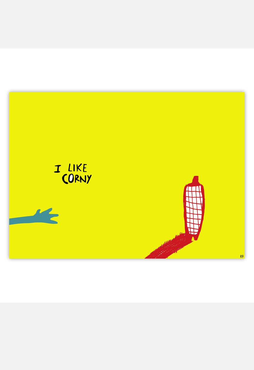 Charity Art Collab - I Like Corny Mug – Renee Rossouw