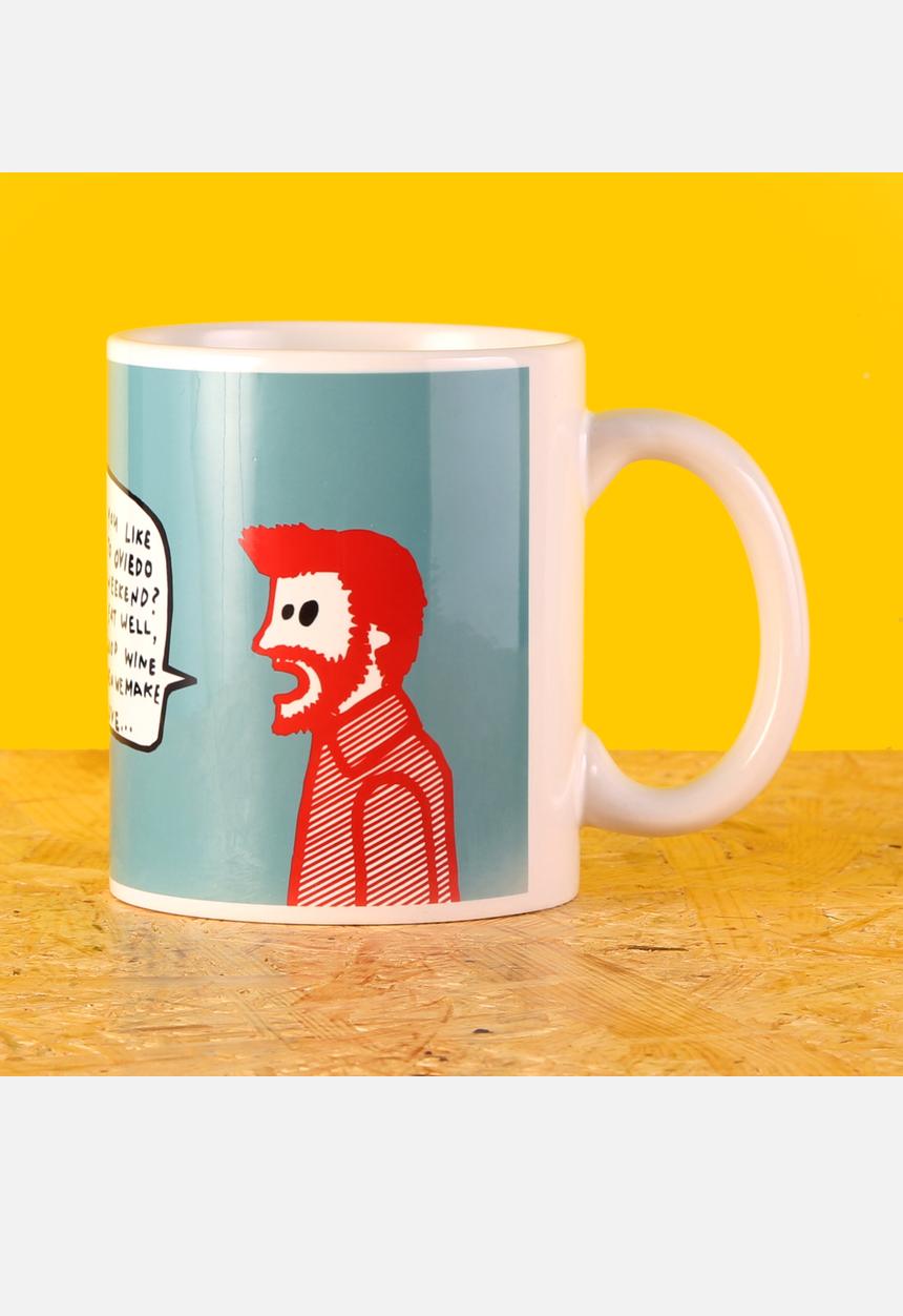 Charity Art Collab - Javier Bardem Mug – Renee Rossouw