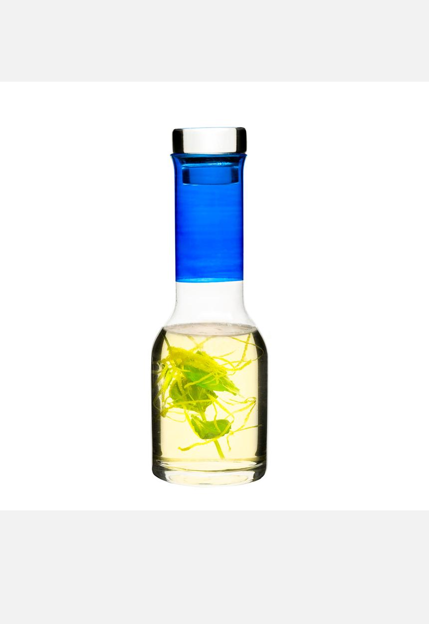 A Glassware Boutique - Club Schnapps Carafe – Blue Glass Top