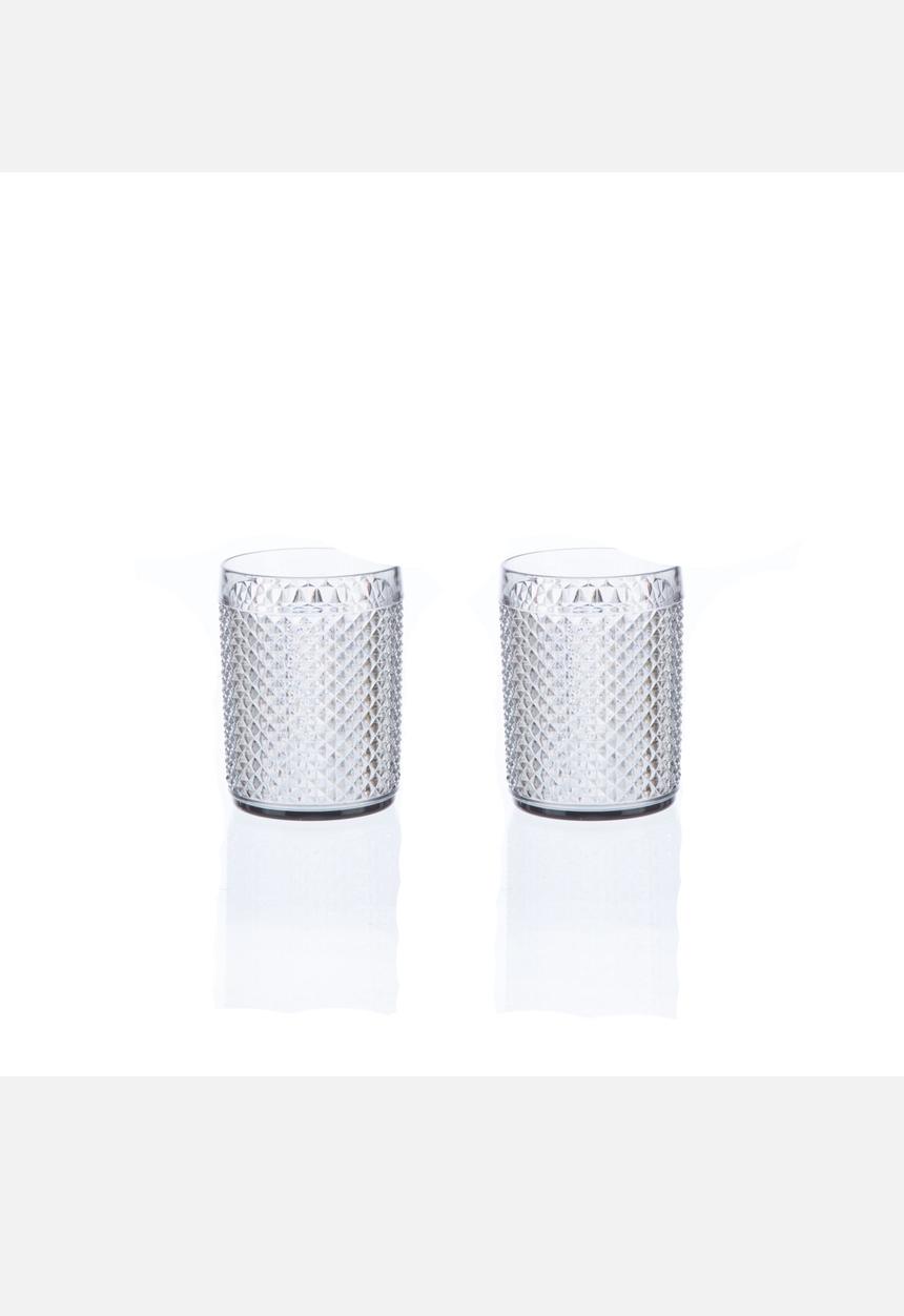 Summer Tabletop - Whiskey Glasses Set of 2 – Clear