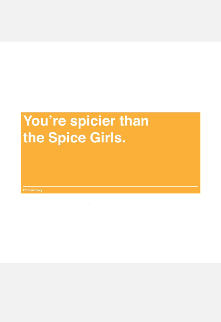 Kitchen Kit-Out - Mug – You’re Spicier than the Spice Girls