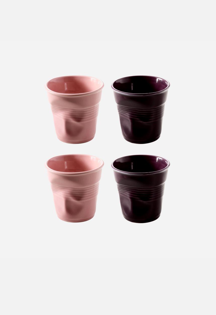 Revol - Aubergine Espresso Crumple Cup Set – Revol