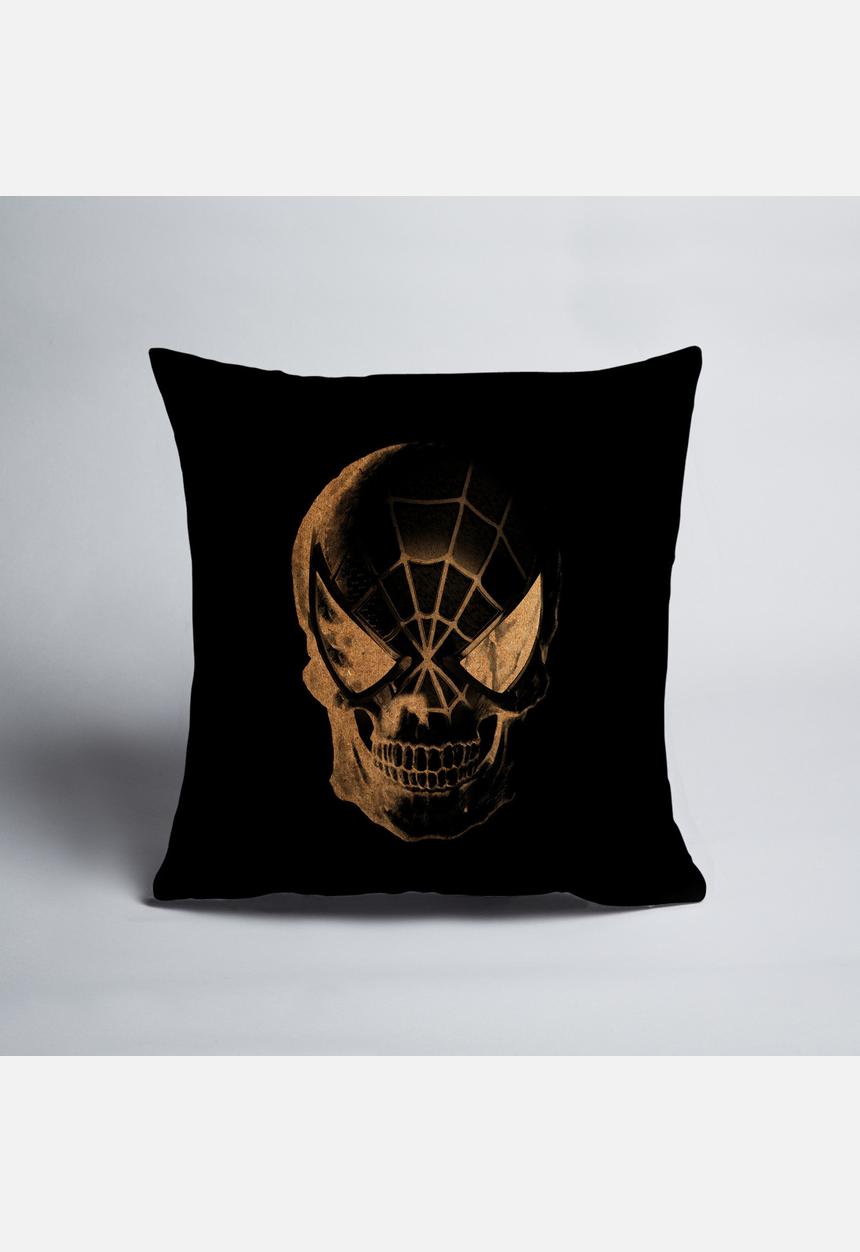 T Kon Designs - Superskulls Spiderskull - Cushion cover