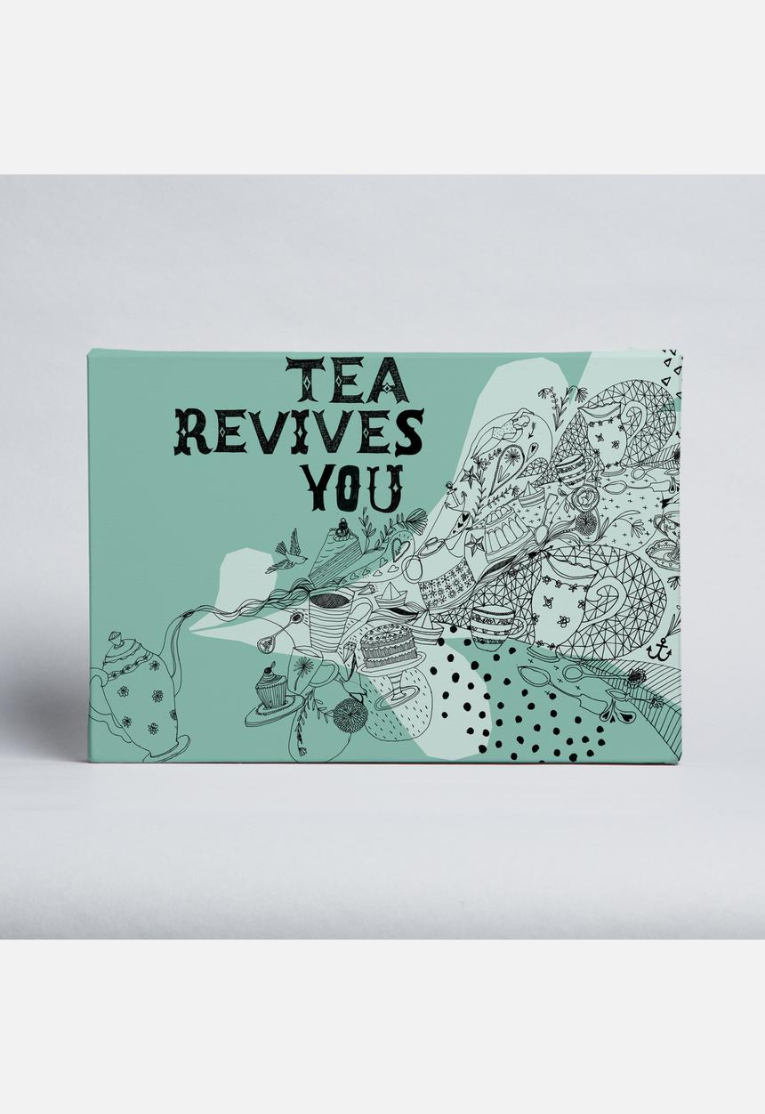 Sweet William - Tea Revives You - Canvas
