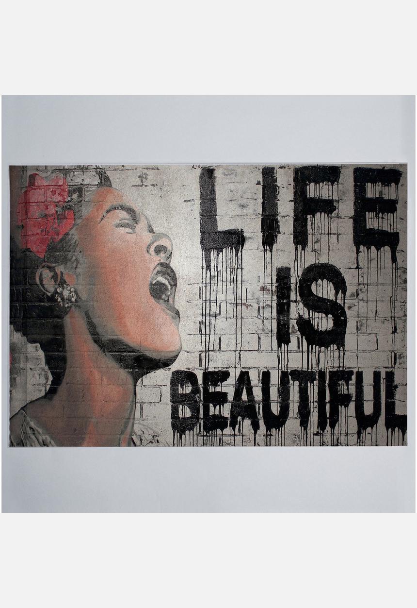 Banksy - Life is Beautiful - Print