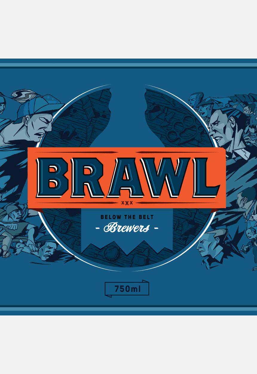AM I Collective - Brawl T-Shirt – Navy 