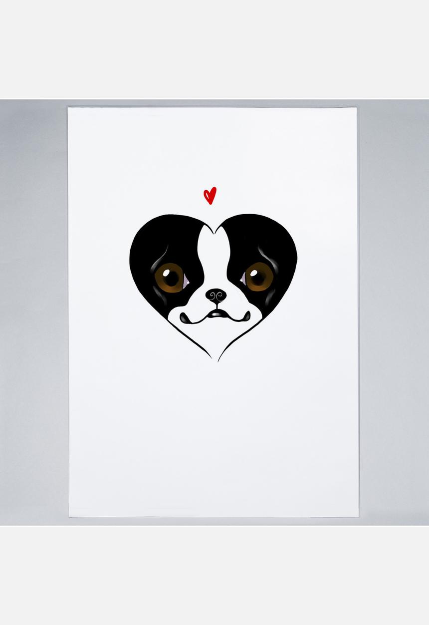 Brian Rubenacker - BT Heart Card - Print
