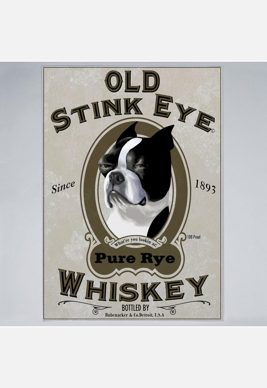 Brian Rubenacker - Old Stink Eye Vertical - Print