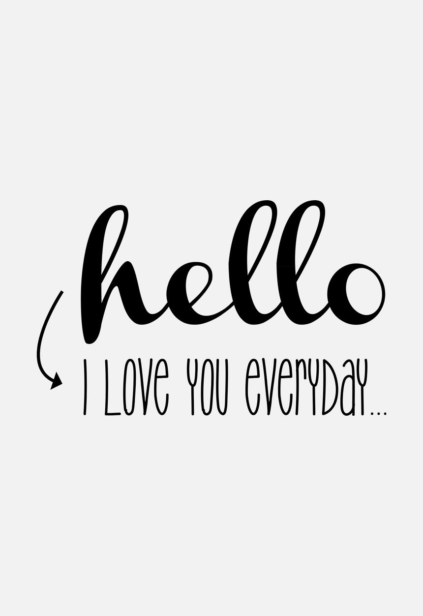 Sixth Floor - Hello Wall Decal