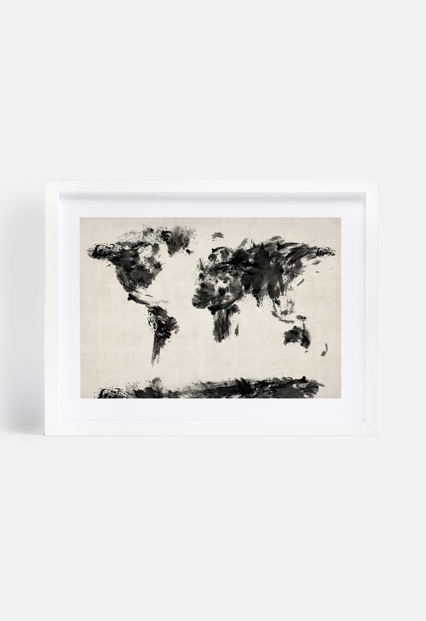 artPause - World map - dark