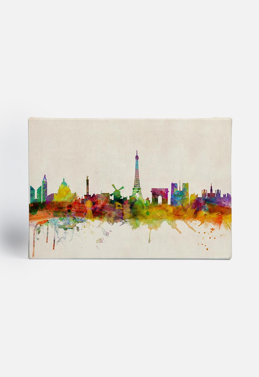 artPause - Paris Skyline Panoramic