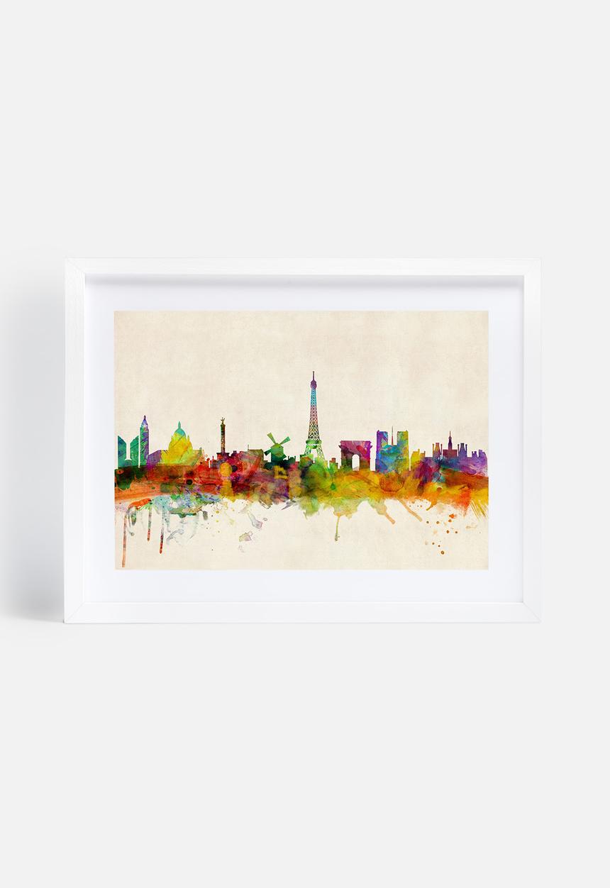artPause - Paris Skyline Panoramic