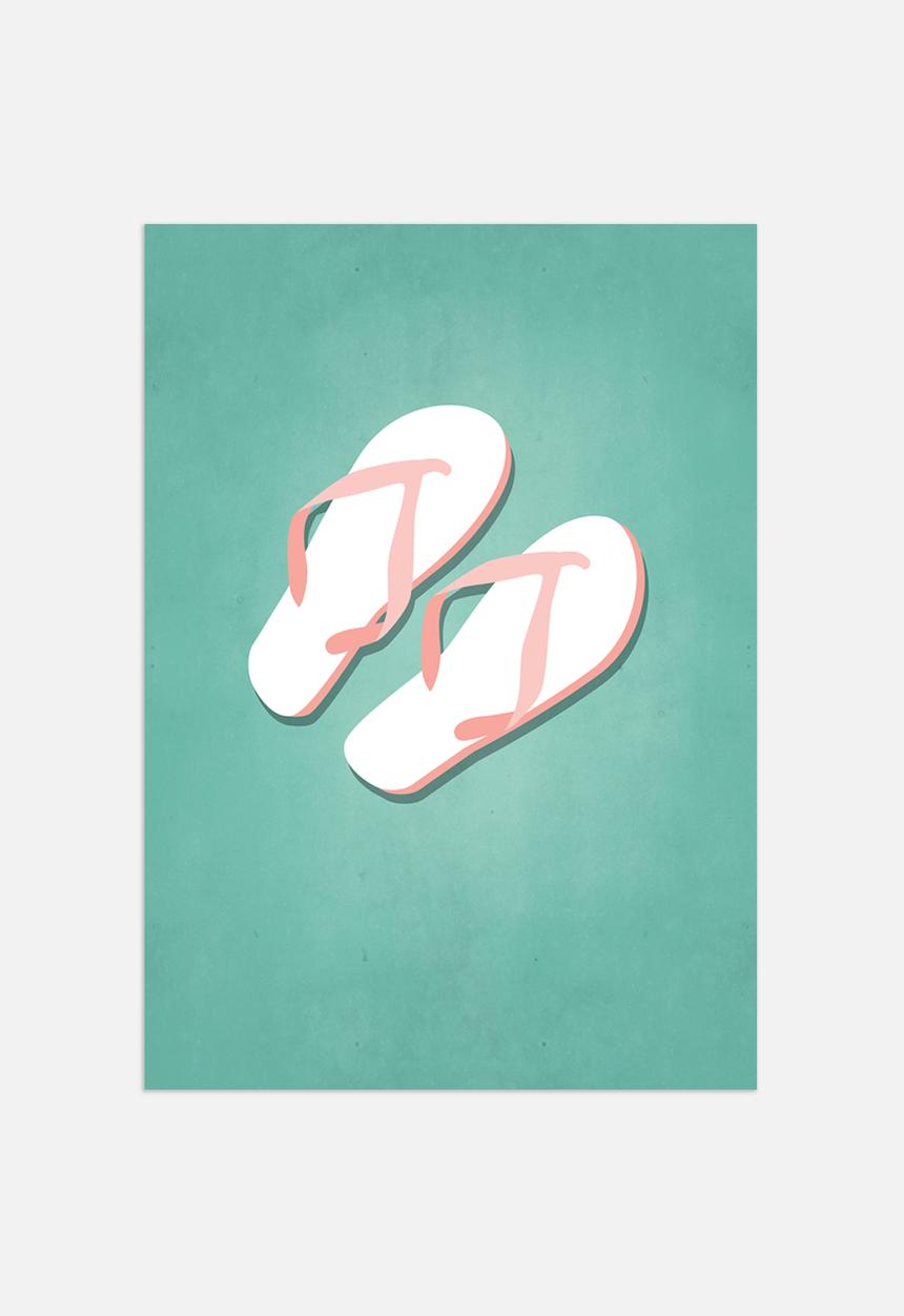 Jilly Jack - Palm Springs Flip Flops 