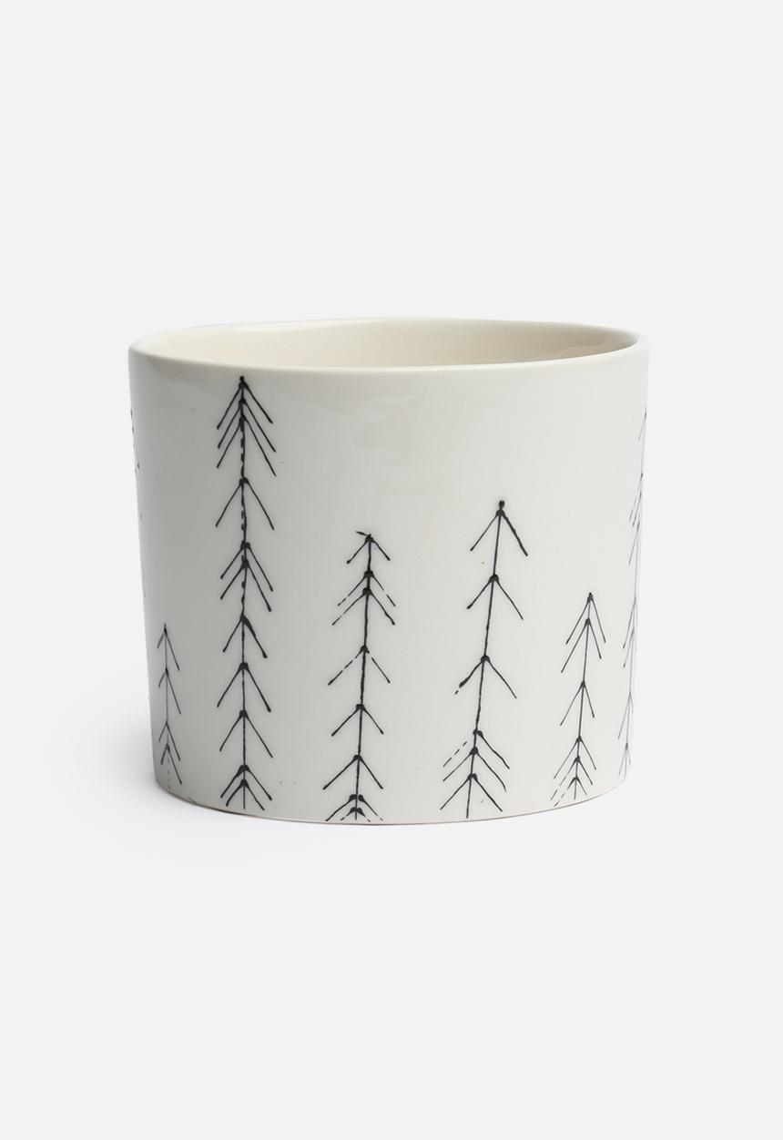 Urchin Art - Small Cylinder Vase