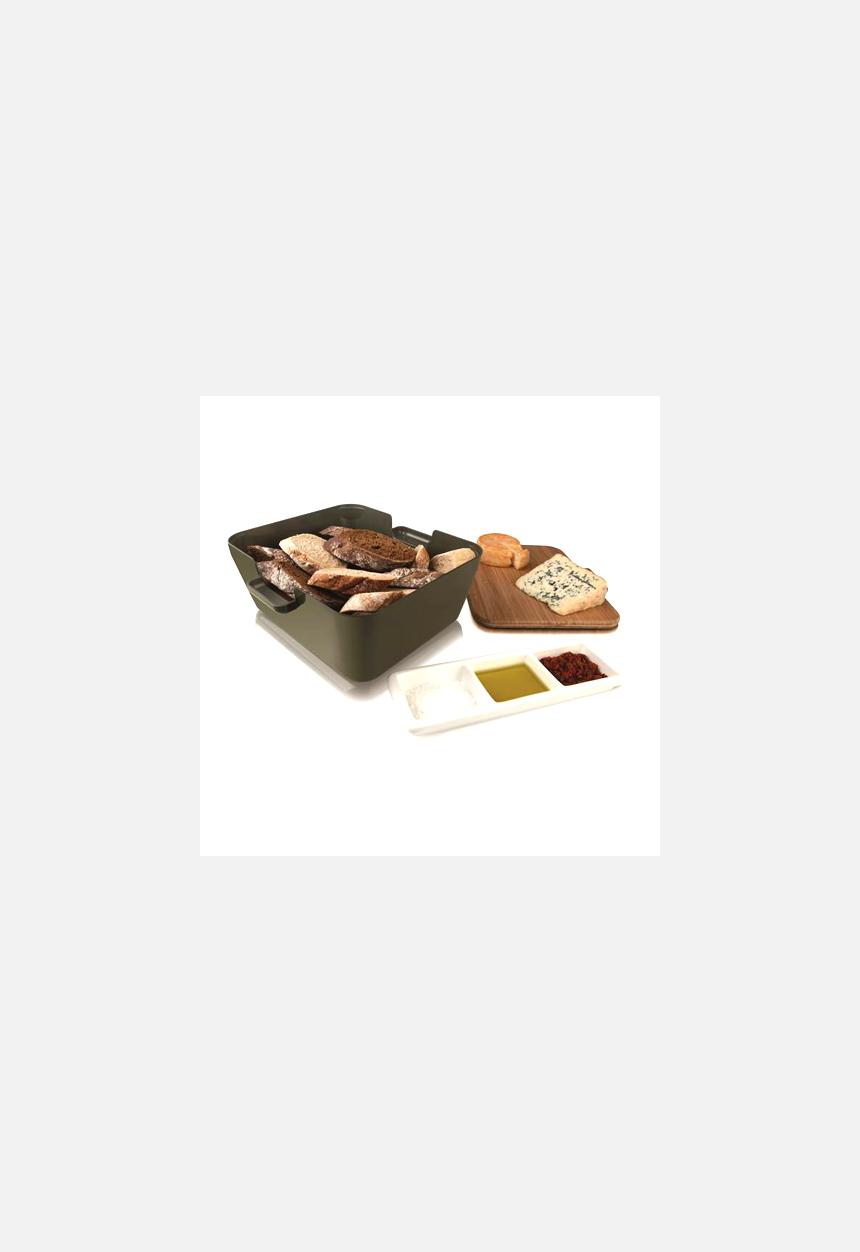 Artisan Food Affair - Vacu Vin Bread and Dip – Grey