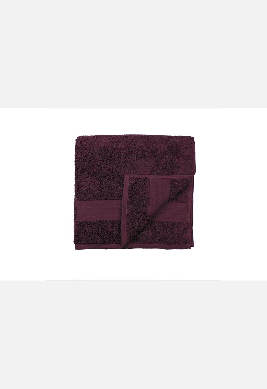 Love Me Tender Towels - Bath Towel – Aubergine