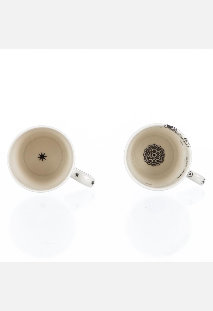 Tabletop Ceramics - Buck & Rose Beakers Set – Black