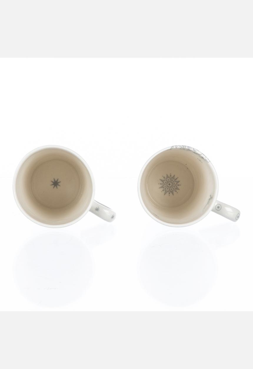 Tabletop Ceramics - Buck & Rose Beakers Set – Grey