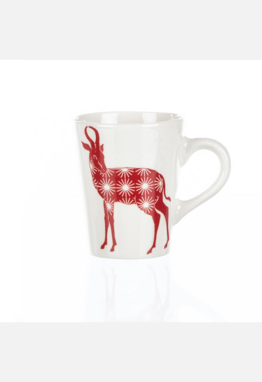 Tabletop Ceramics - Buck & Rose Beakers Set – Red