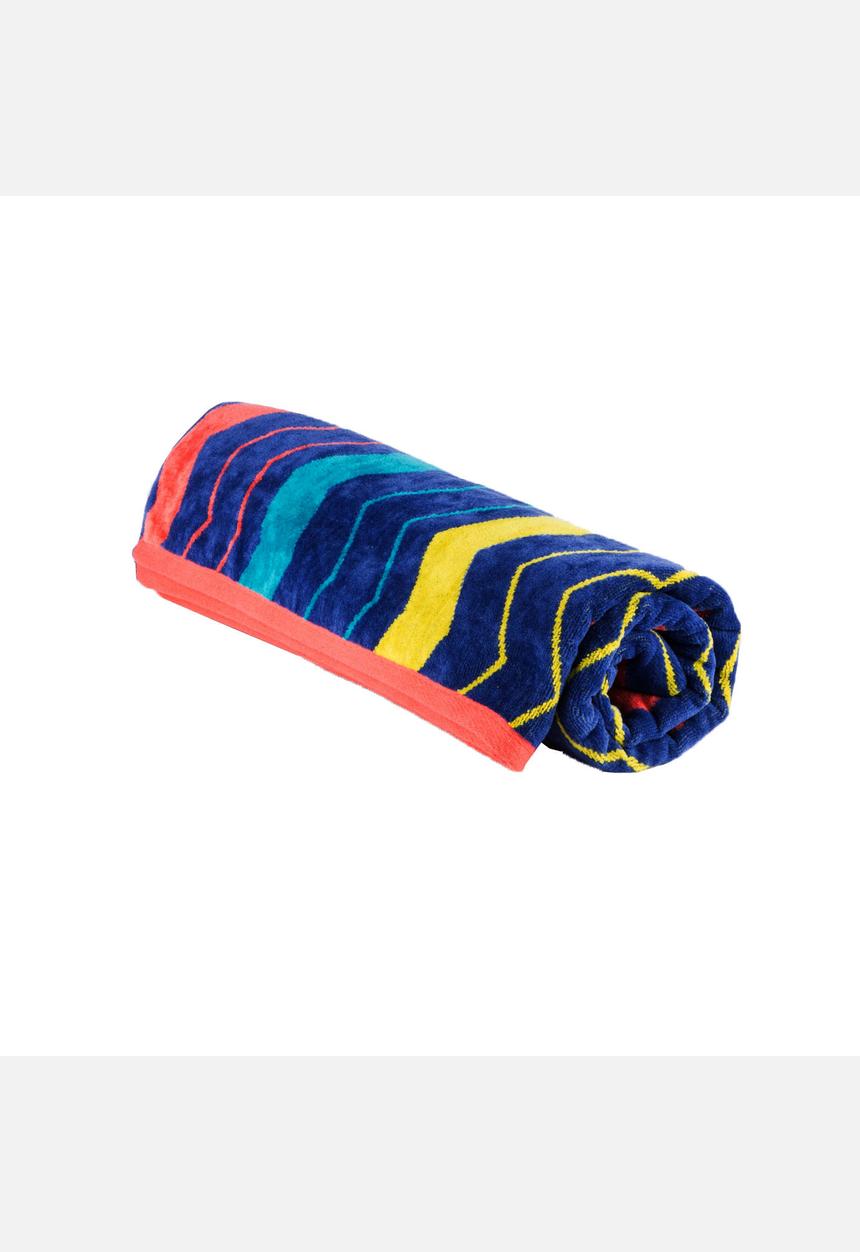 Soft-As-Silk Towels - Milano Stripe 90x160cm – Assorted Navy