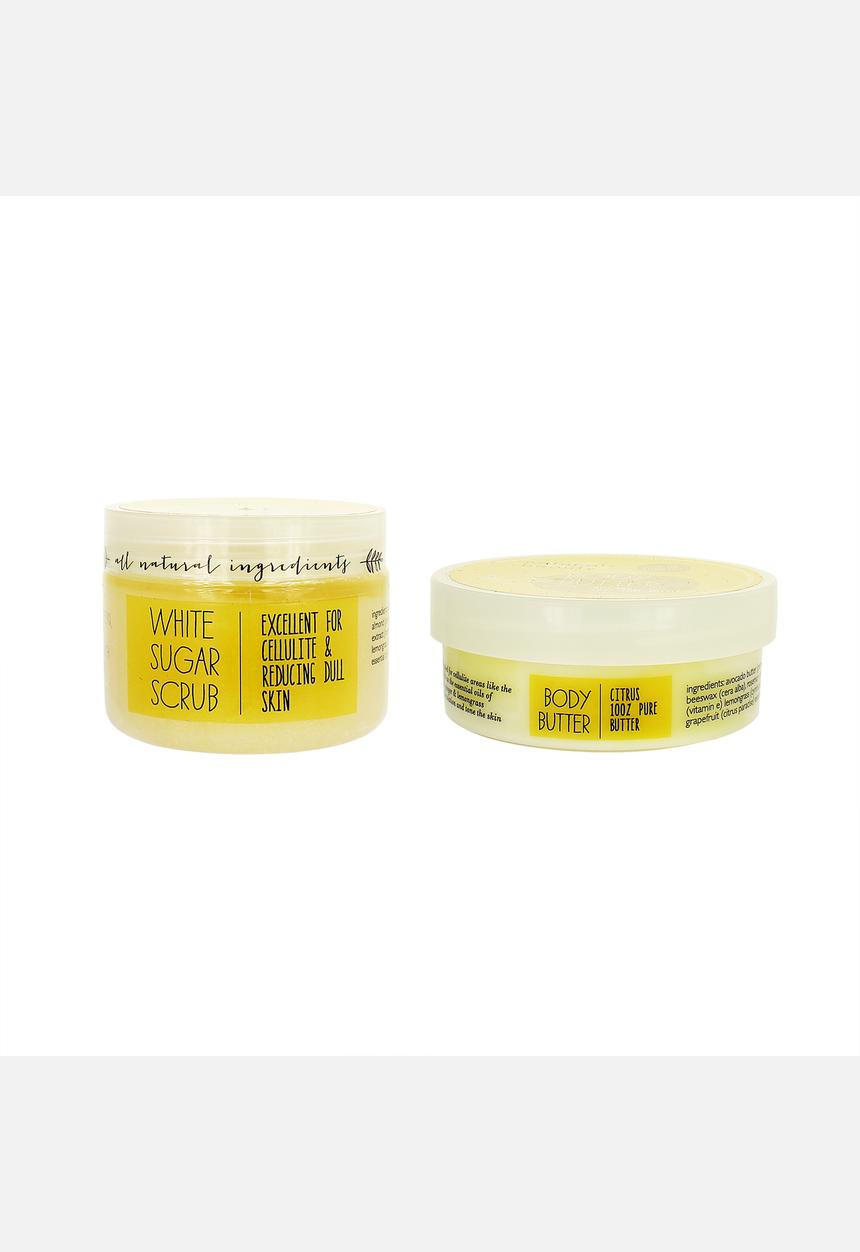 Big Blowout Sale - Body Set – Sugar Scrub and Citrus Body Butter