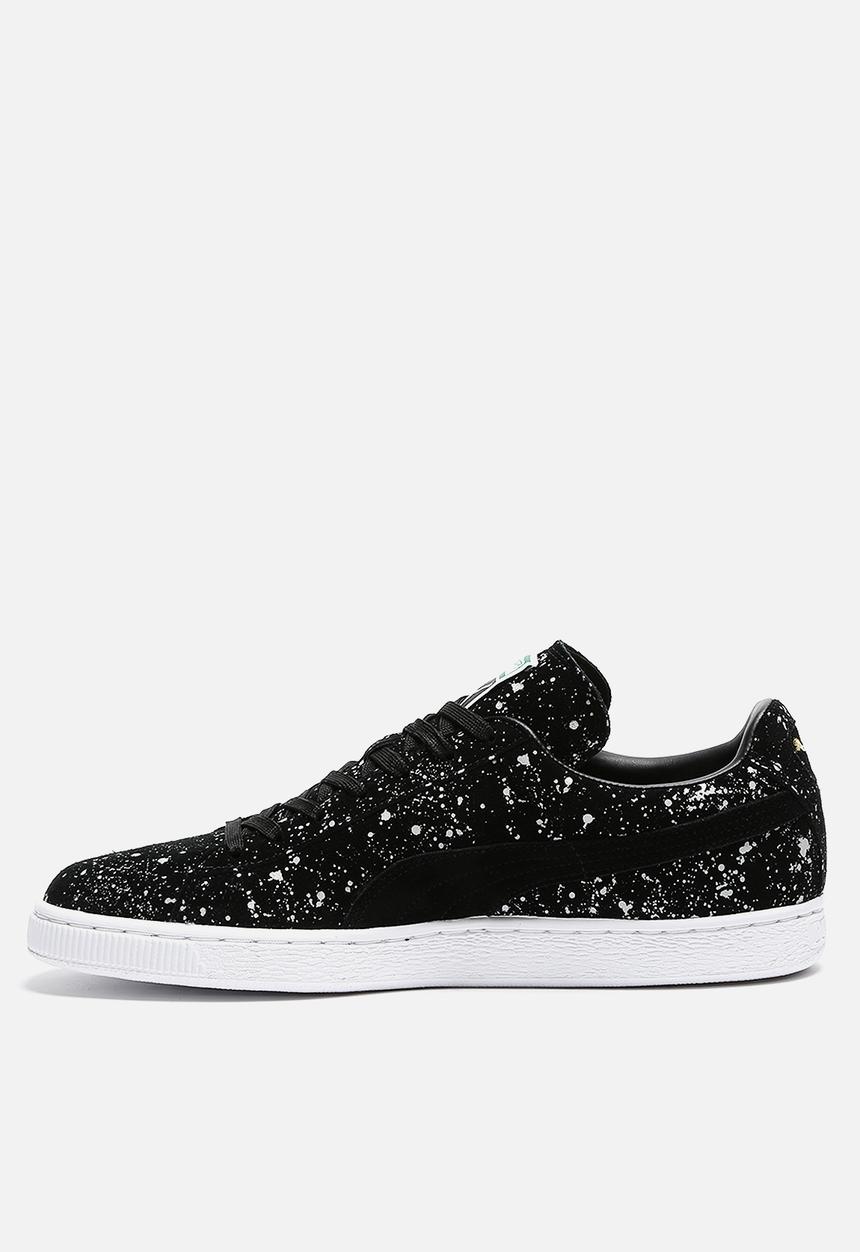 PUMA - Suede Classic Black Splatter