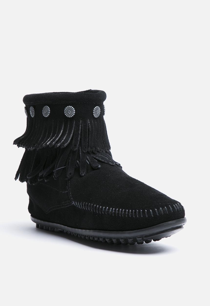 Minnetonka - Double Fringe Side Zip