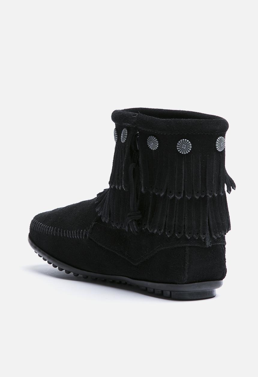 Minnetonka - Double Fringe Side Zip