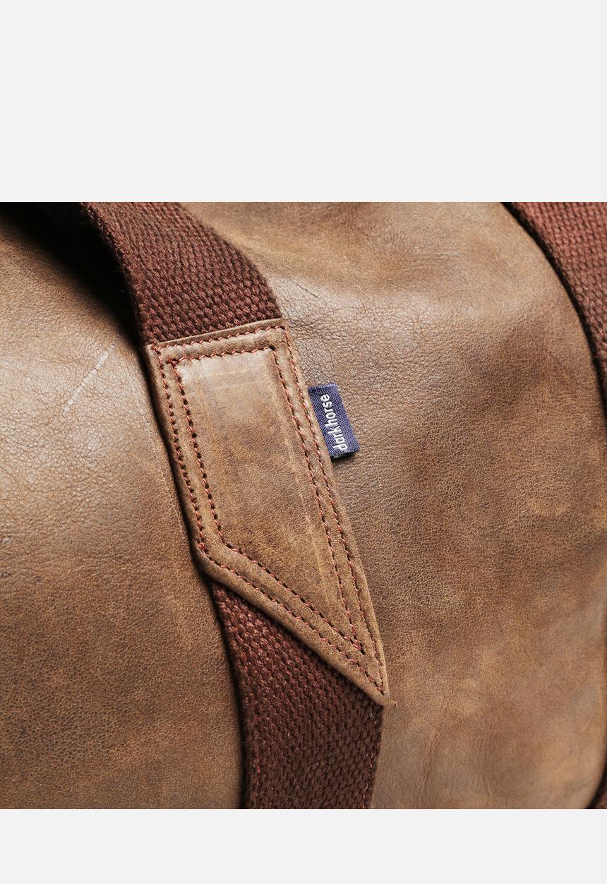 Dark Horse - Leather Duffel Bag