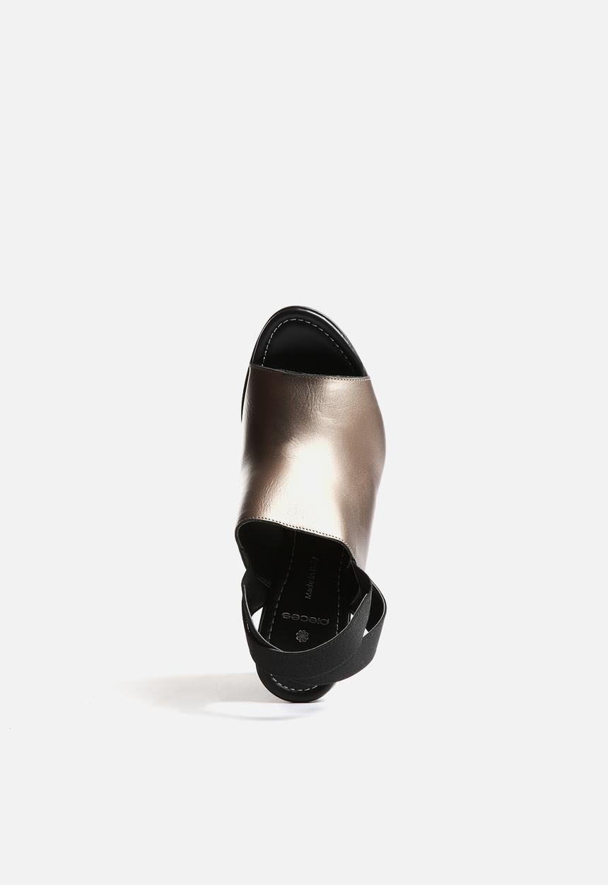Pieces - Edith Leather Wedge