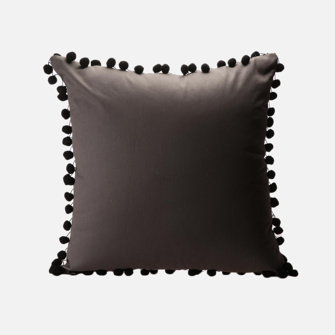 pom pom cushion