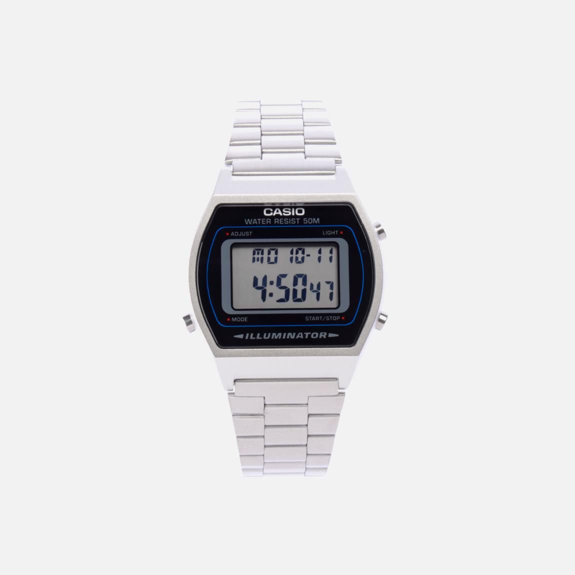 casio watch silver