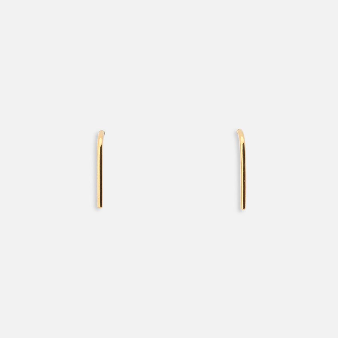 Paper Clip Earrings – Gold Bennt Jewellery | Superbalist.com