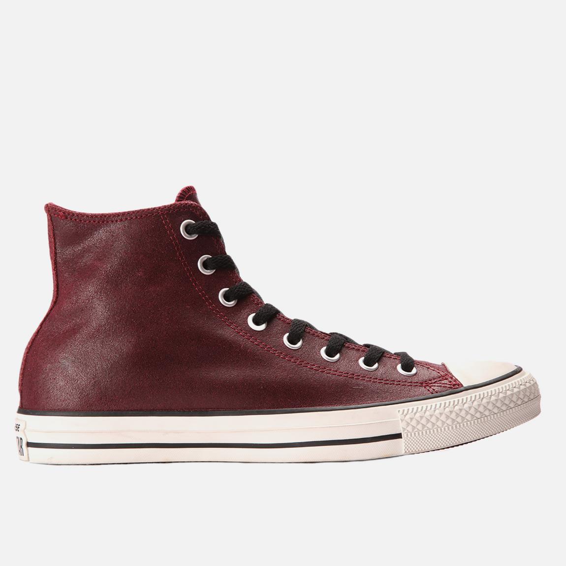 Chuck Taylor All Star Vintage Leather – Oxheart Converse Sneakers ...