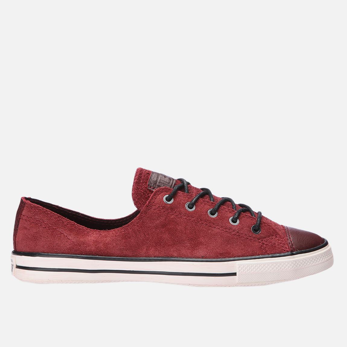Chuck Taylor All Star Fancy Suede- Maroon Converse Sneakers ...
