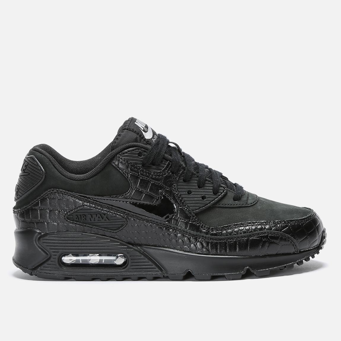 Air Max 90 Prem- Black and Silver Nike Sneakers | Superbalist.com