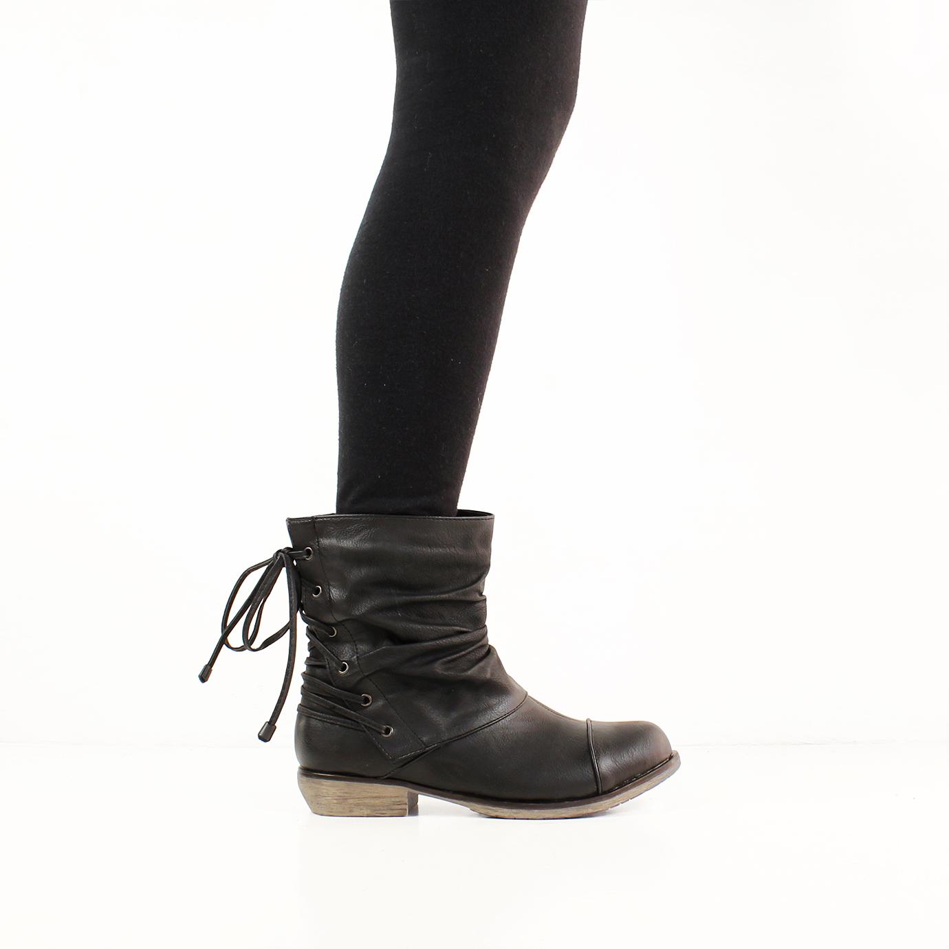 & other stories black lace up boots
